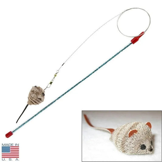 GO CAT CAT CATCHER ROD WITH REPLACEABLE MOUSE