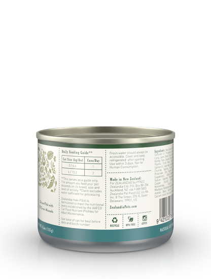 ZEALANDIA Hoki Fish Pate Cat Wet Food 170g