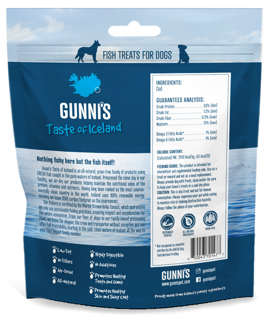 GUNNI'S Cod Wafers Dog Treats
