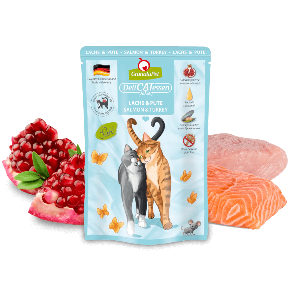 GranataPet DeliCATessen - Salmon & Turkey Wet Cat Food