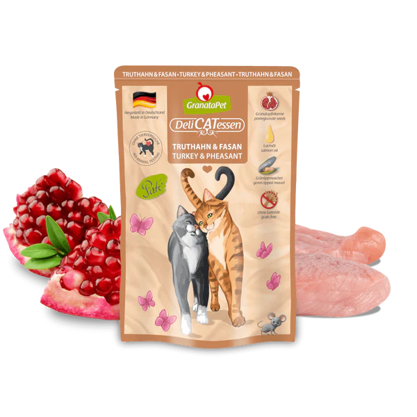 GranataPet DeliCATessen - Turkey & Pheasant Wet Cat Food