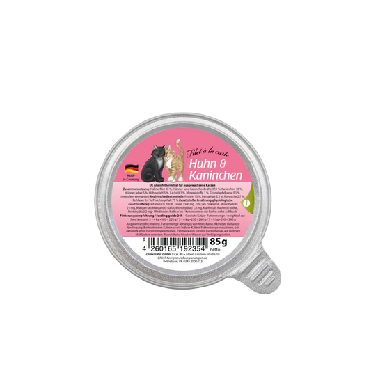 GranataPet Filet à la carte - Chicken & Coney(Rabbit) Wet Cat Food