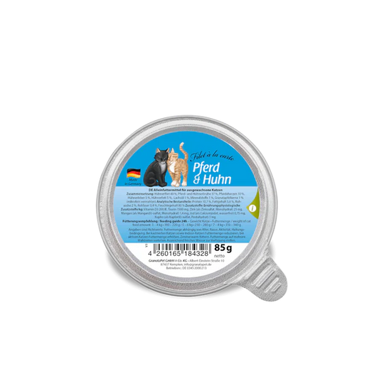 GranataPet Filet à la carte - Horse & Chicken Wet Cat Food