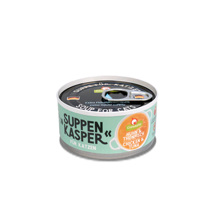 GranataPet Suppenkasper - Chicken & Tuna Wet Cat Food Broth Can