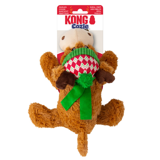 KONG Holiday Cozie Reindeer Medium