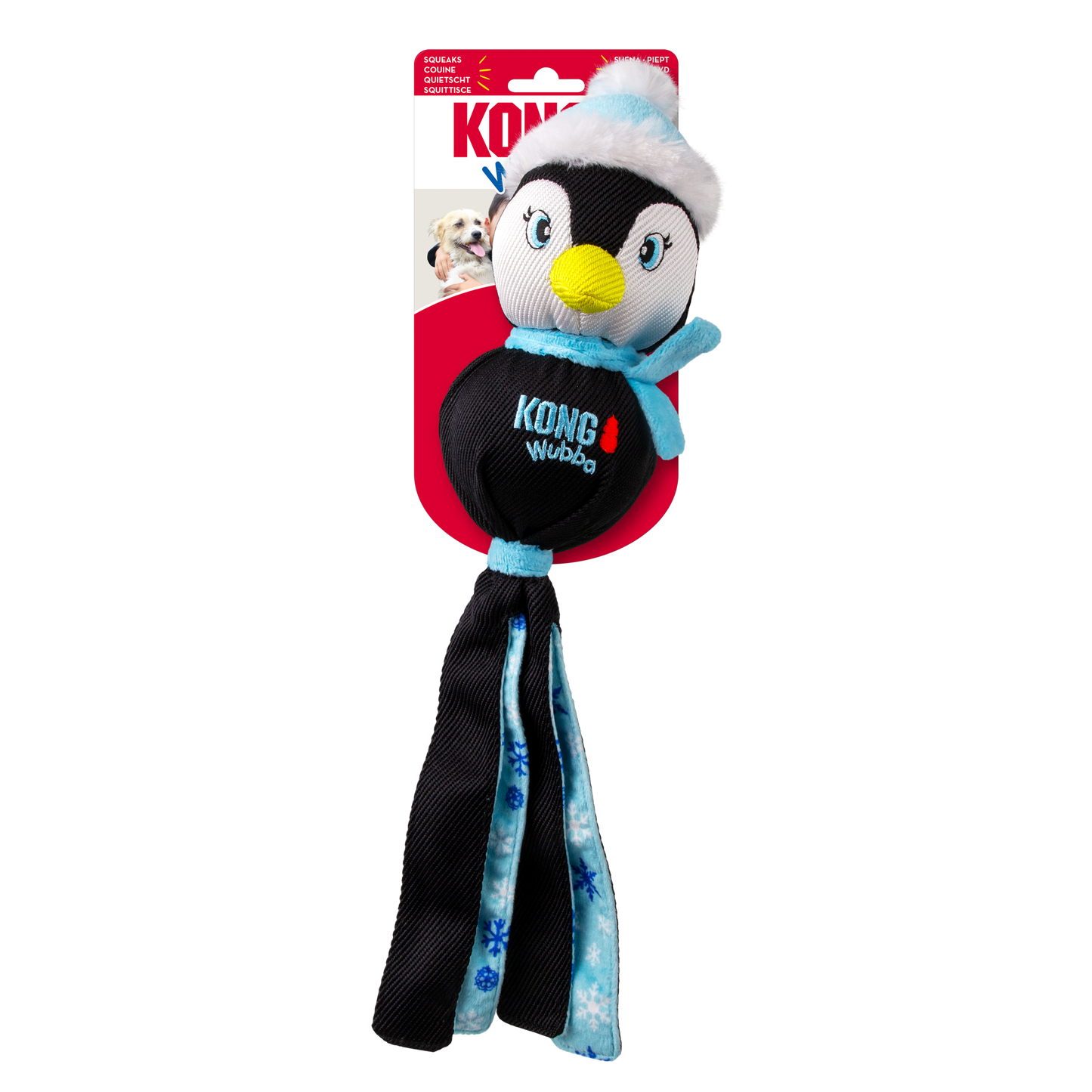 KONG Holiday Wubba Assorted Lge