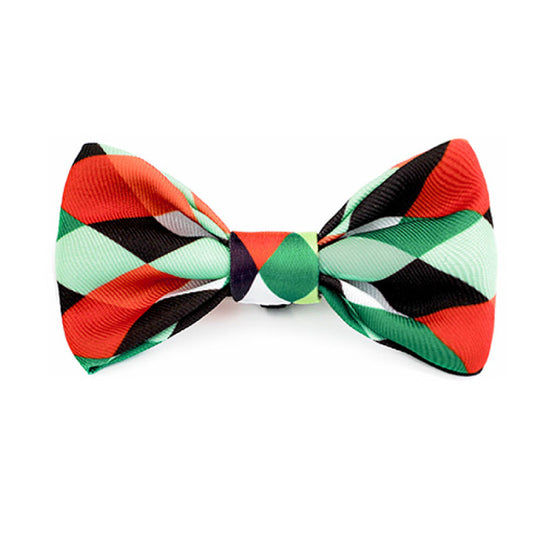 Pet Large Bow Tie - Pop Art