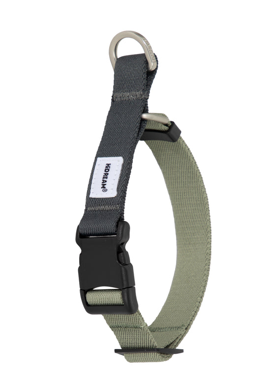 Valley Series - Half P Chain Training Dog Collar -Olive