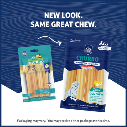 Himalayan Dog Chew Churro Cheese 4pk