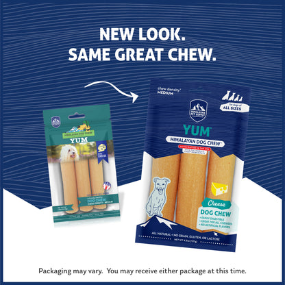 Himalayan Dog Chew Yum Cheese 3pk