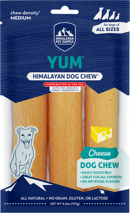 Himalayan Dog Chew Yum Cheese 3pk