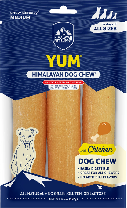 Himalayan Dog Chew Yum with Chicken 3pk