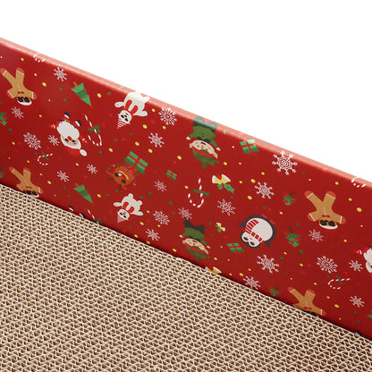 Christmas Cat Scratcher Box