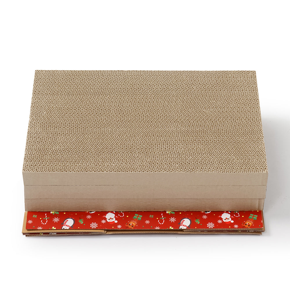 Christmas Cat Scratcher Box