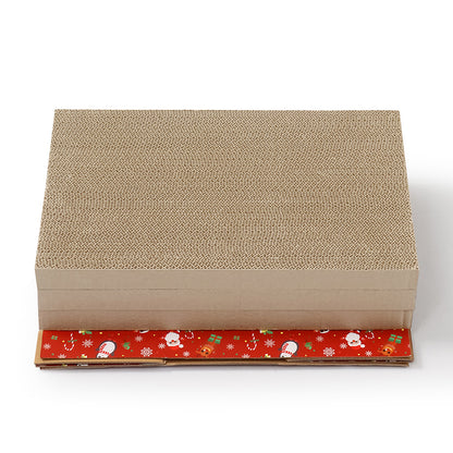 Christmas Cat Scratcher Box