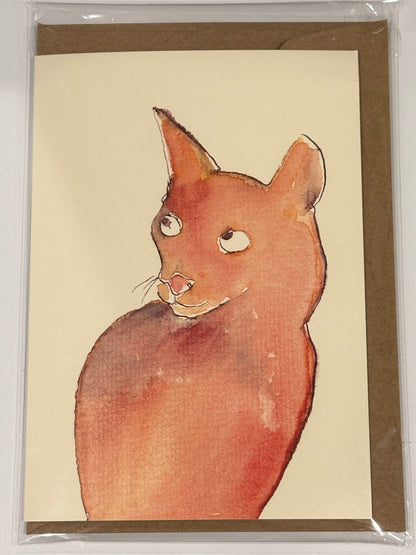 Howling Pigeon Greeting Cards