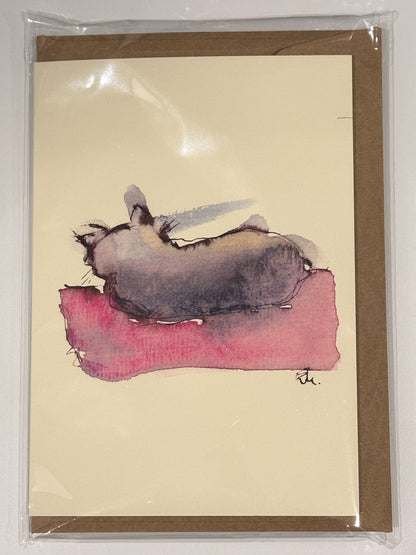 Howling Pigeon Greeting Cards