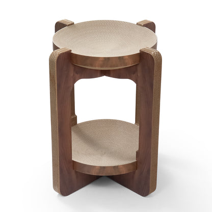 Woodtone Duo Cat Scratcher Table