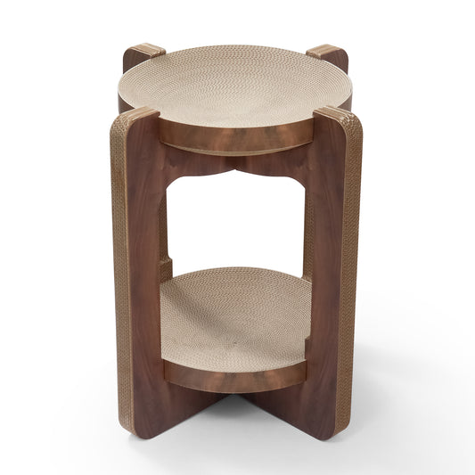 [Buy 1 Get 1 FREE] Woodtone Duo Cat Scratcher Table