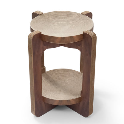Woodtone Duo Cat Scratcher Table
