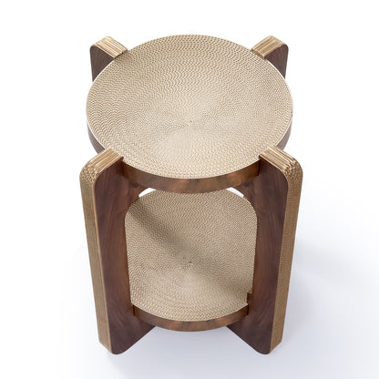 Woodtone Duo Cat Scratcher Table