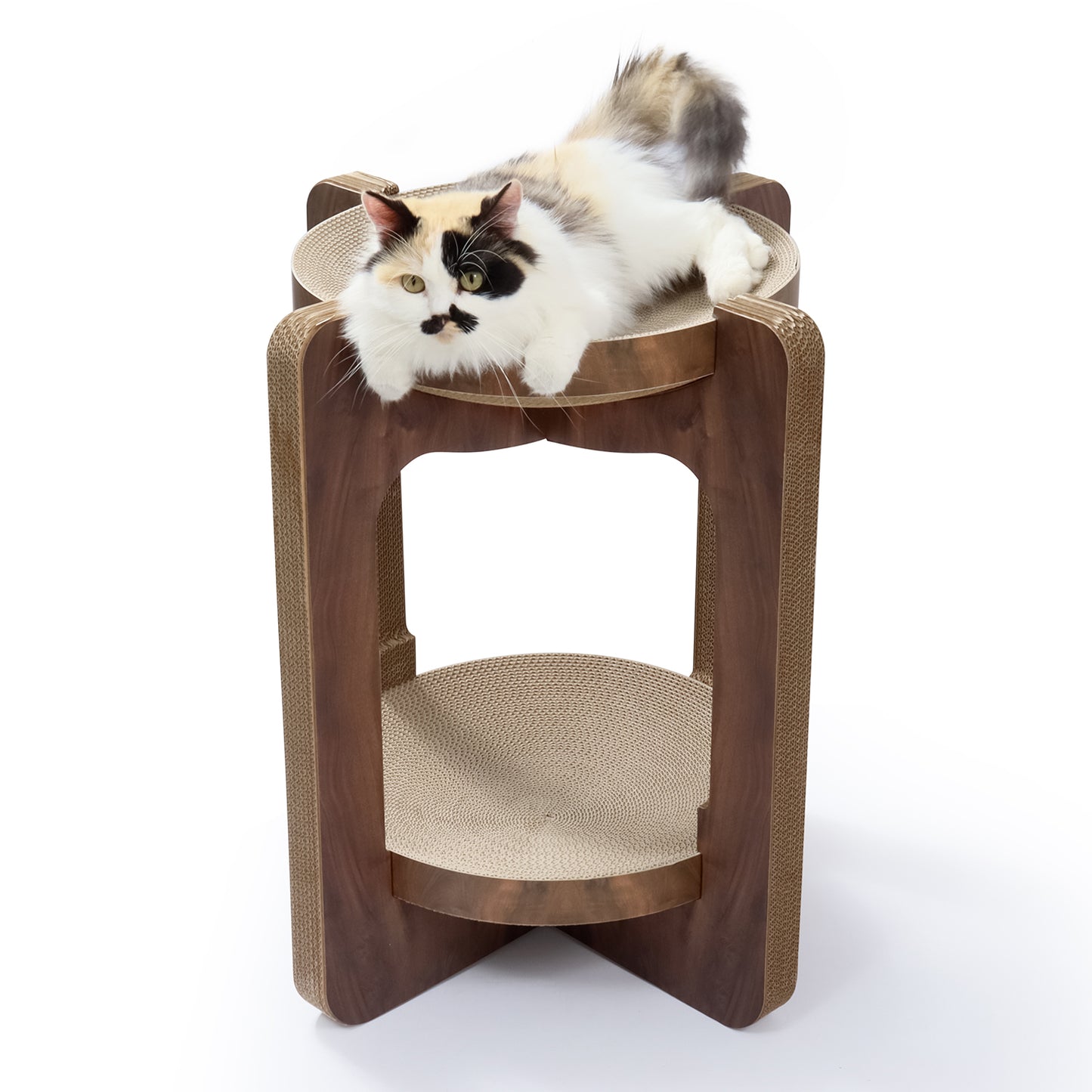 Woodtone Duo Cat Scratcher Table