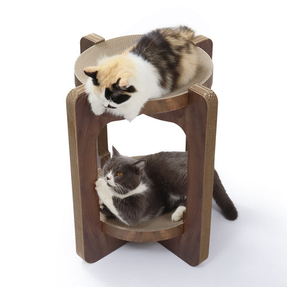 Woodtone Duo Cat Scratcher Table