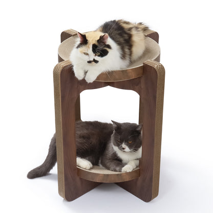 Woodtone Duo Cat Scratcher Table