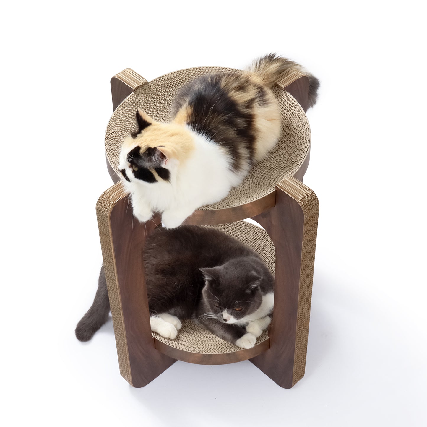Woodtone Duo Cat Scratcher Table