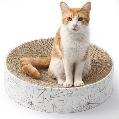 Woodtone Round Cat Scratcher
