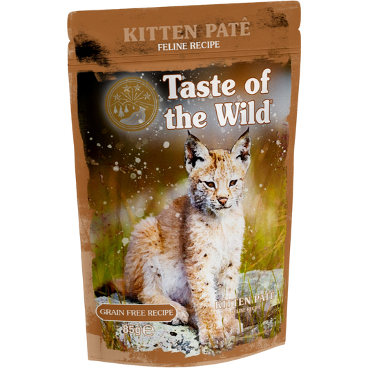 Taste of the Wild Chicken Pate Kitten Wet Cat Food Pouches
