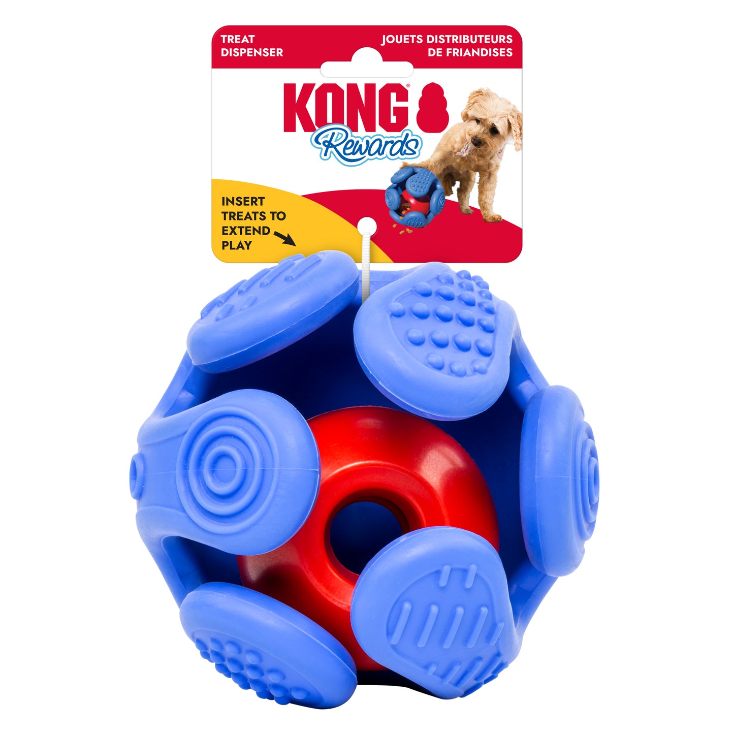 KONG REWARDS WRAPZ Dog Toy For Medium/Large Breeds