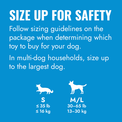 KONG® Puppy Tires Medium/Large Dog Toy