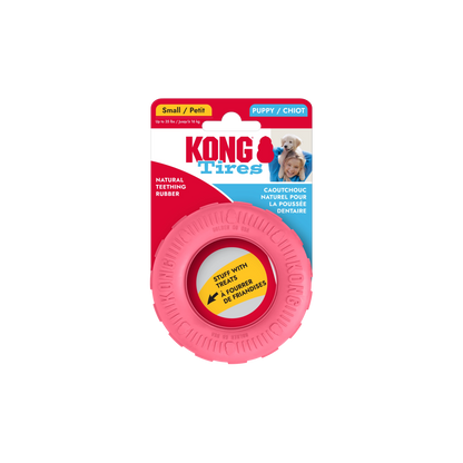 KONG® Puppy Tires Small Dog Toy