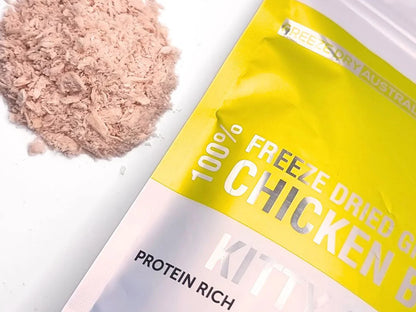 Freeze Dry Australia Freeze Dried Kitty Crack - Ground Chicken Breast