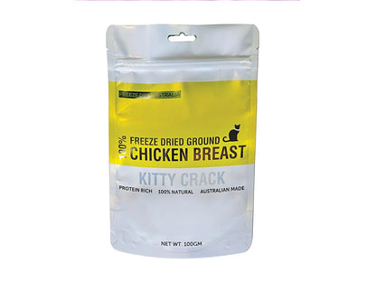 Freeze Dry Australia Freeze Dried Kitty Crack - Ground Chicken Breast