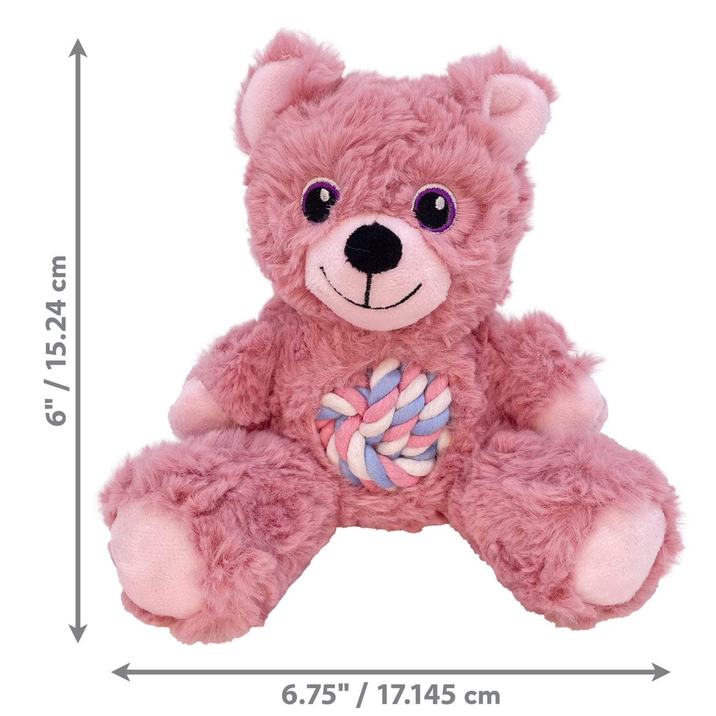 KONG KNOTS TEDDY ASSORTED Small