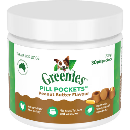 GREENIES™ Pill Pockets™ Peanut Butter Flavour 30 Piece