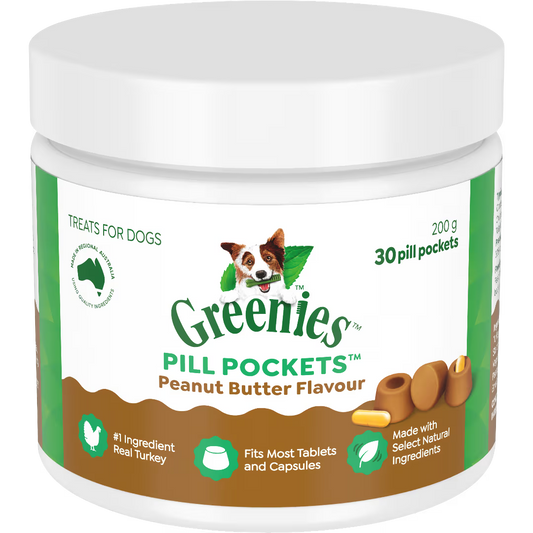 GREENIES™ Pill Pockets™ Peanut Butter Flavour 30 Piece