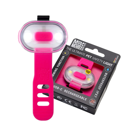 MAX & MOLLY MATRIX 2.0 ULTRA LED SAFETY LIGHT - PINK