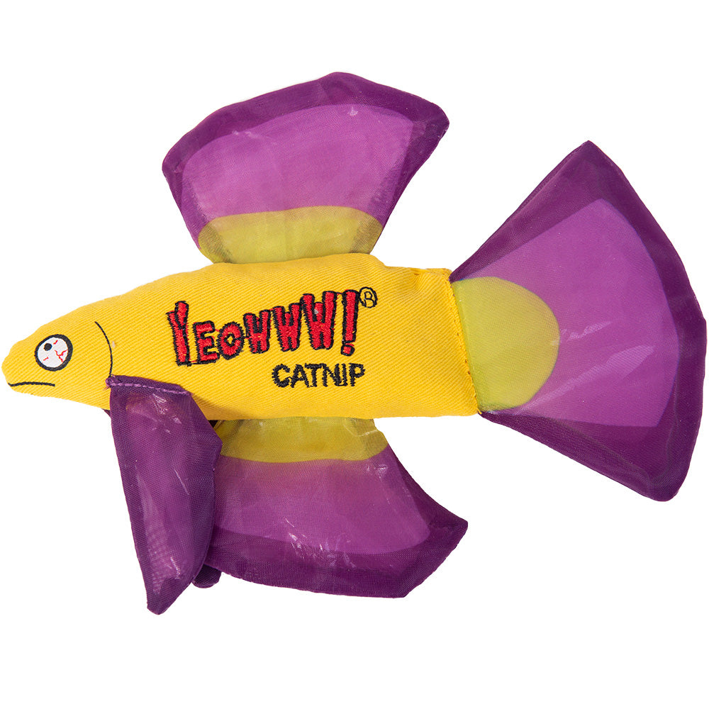 YEOWWW - MO BETTA FISH CATNIP CAT TOY