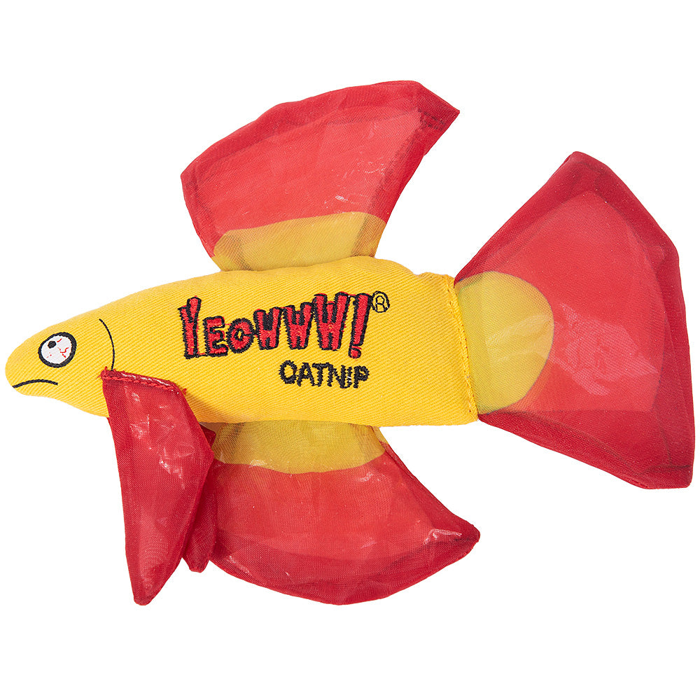 YEOWWW - MO BETTA FISH CATNIP CAT TOY