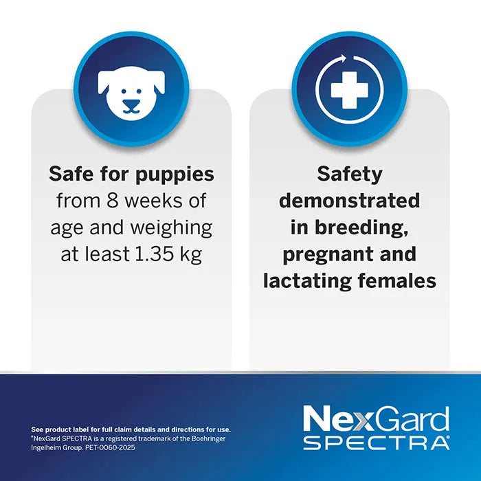 NEXGARD SPECTRA FOR DOGS 30.1 -60kg 3PK
