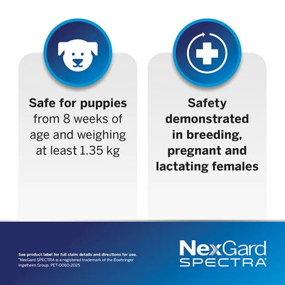 NEXGARD SPECTRA FOR DOGS 30.1 -60kg 3PK