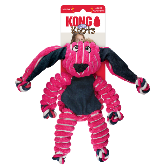 KONG FLOPPY KNOTS BUNNY MED/LGE Dog Toy