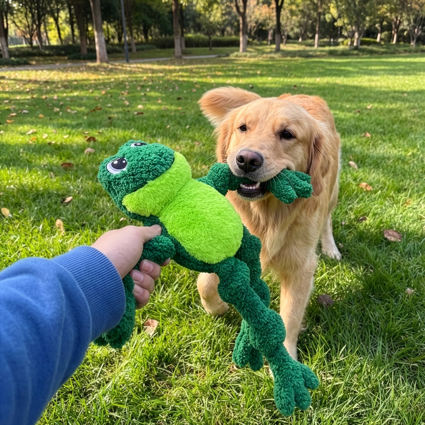 KONG Knots Frog LARGE/XLARGE DOG TOY