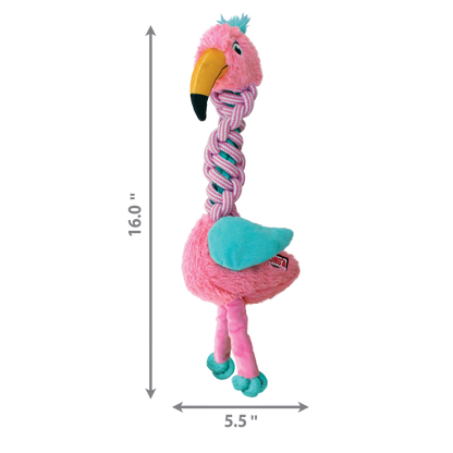 KONG KNOTS TWISTS Dog Toy ASSORTED MED/LGE