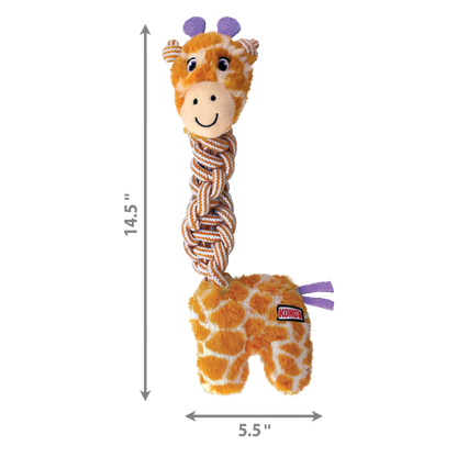 KONG KNOTS TWISTS Dog Toy ASSORTED MED/LGE