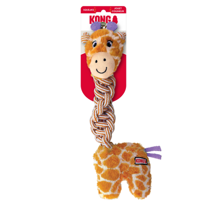 KONG KNOTS TWISTS Dog Toy ASSORTED MED/LGE