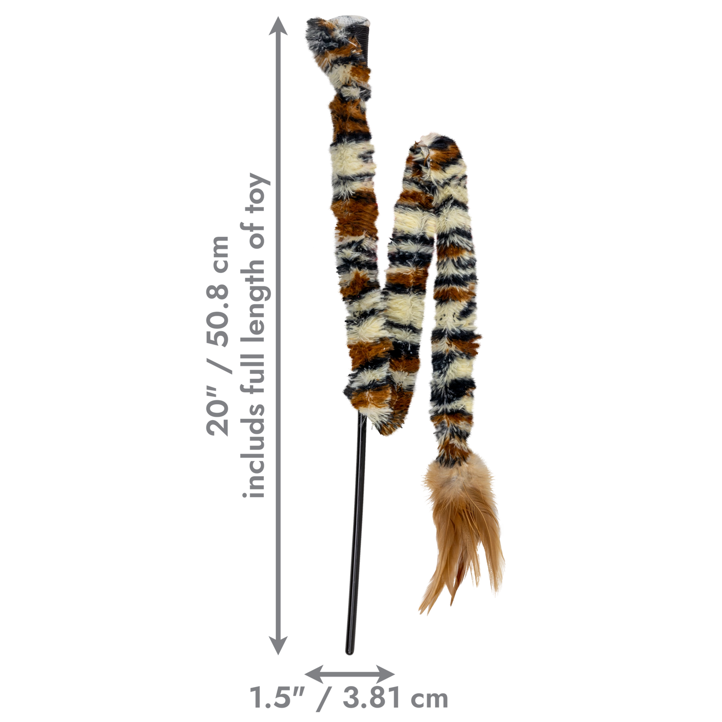 KONG CAT SWIZZLE BIRD CAT TEASER TOY (Assorted Colors)